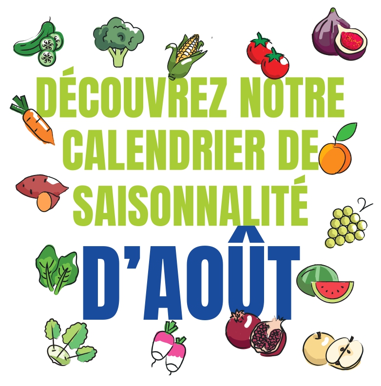 Découvrez notre calendrier de saisonnalité d'Août 2024 !