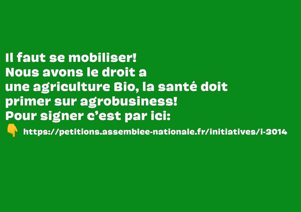 Contre la loi  Duplomb