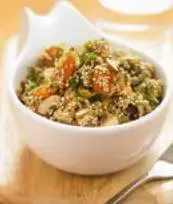 Risotto de quinoa crémeux à la Ricotta