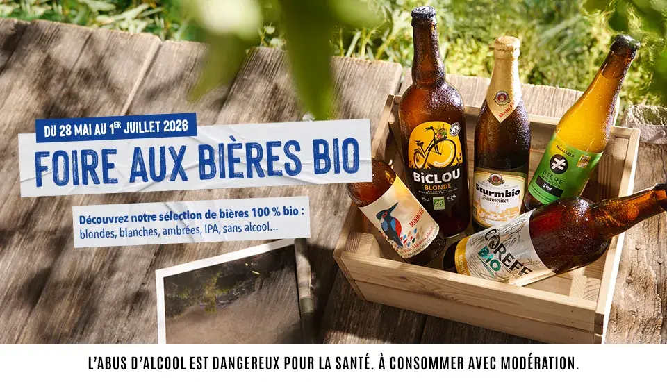 C'est la foire aux bières bio !
